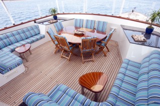 Motor Yacht SHANDOR -  Sun Deck Dining
